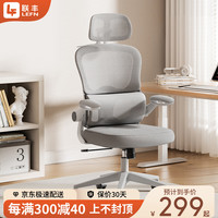 联丰 C-20双靠背电脑椅家用久坐舒适人体工学椅宿舍书房椅可躺办公座椅 C-20双靠背灰框