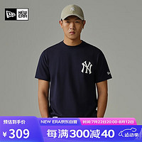 NEW ERA节男女款MLB系列纽约洋基队印花圆领运动T恤13546478-M 13546478藏青色