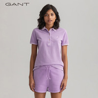 GANT甘特春夏女士运动休闲透气翻领短袖Polo衫|4203206 519紫色 M