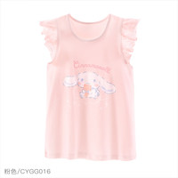 凯蒂猫Hello Kitty女童背心外穿夏季洋气儿童T恤内穿中大童打底 G016