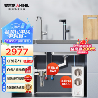  ANGEL/安吉尔 5年反渗透RO膜 家用净水器套装+前置3526