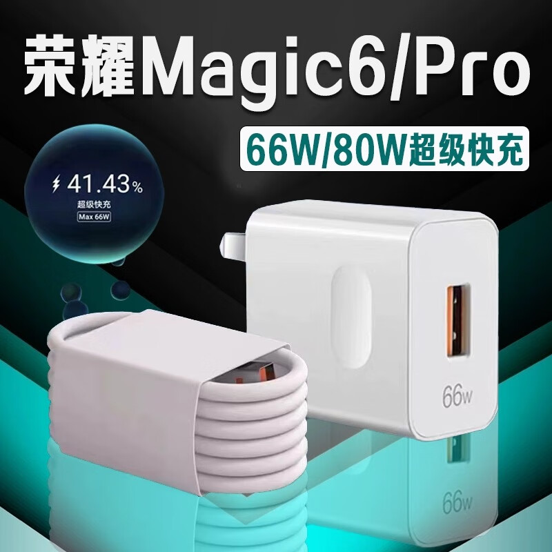  碧侠 66W快充 充电器  单Type-C口 单头 66W