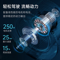 ahhabike便携折叠电动自行车超轻便携车载小型助力新国标电瓶车
