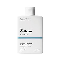 The Ordinary 4%硫酸盐温和清洁沐浴液洗发乳二合一240ML