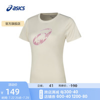 亚瑟士ASICS女子运动T恤舒适透气跑步运动短袖 2012D060-001