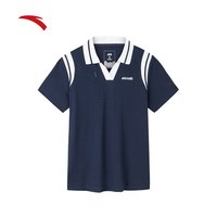 ANTA安踏奥运文化系列 | 冰丝POLO短袖女士网球翻领运动上衣162428135