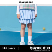 MiniPeace太平鸟童装春新女童短裙F7GEE1329 蓝色 150cm