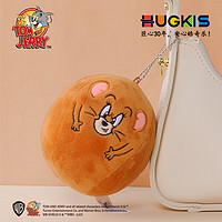 HUGKIS 皓奇乐 猫和老鼠毛绒玩具 10cm杰利鼠(圆球形款)