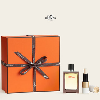 HERMÈS 爱马仕 大地香水唇膏礼盒 (男士淡香水 EDT 30ml+润唇膏 3.5g)