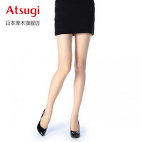 厚木Atsugi天鹅绒菱形加裆薄款女袜连裤袜丝袜女AM1600 357肤米色 L-LL（身高155-170）