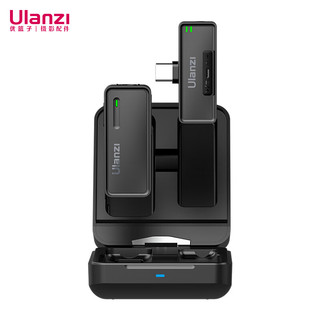 ulanzi优篮子 UW-Mic 10T（type-c版）2.4G一拖一无线领夹麦克风直播收音麦拍视频收音器户外采访录音
