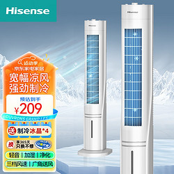 Hisense 海信 空调扇 加湿冷风扇 家用冷风机水冷降温无叶塔扇节能低噪冷气扇 机械款FTJ-AN1006