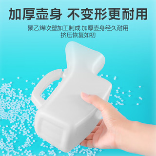 可孚 尿壶男女士接尿小便器1000ML大号夜壶卧床瘫痪老人接尿器成人儿童家用车载医用便捷尿壶 买1送1共2只