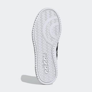 adidas 阿迪达斯 平底耐磨舒适百搭 女款运动鞋板鞋小黑鞋