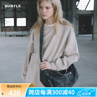 Subtle【雷佳音同款】 潮牌运动包大容量休闲户外旅行包单肩包斜挎包