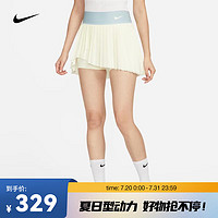 NIKENIKECOURT ADVANTAGE Dri-FIT 女子速干褶裥网球半身裙 HF6596-134 M