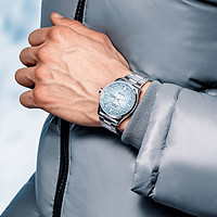 MIDO 美度 瑞士24年新款舵手系列千禧款全自动机械男士时尚钢带腕表