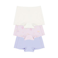 幼岚(ALLBLU)幼岚童装「Buka裤」儿童棉氨内裤24秋季不卡PP内裤3件装 女童云白+雾紫水彩独角兽+宝宝兰 130cm
