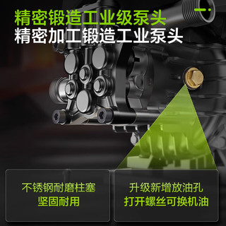 梦多福MODOFO高压洗车机家用洗车高压水枪220V清洗机便携水泵强力洗地