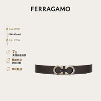 菲拉格慕(Ferragamo)男士咖啡色皮带 0776310_C _ 90 90(2尺5-2尺6)