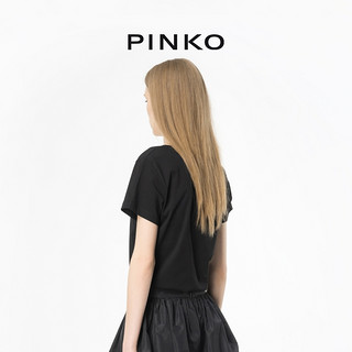 PINKO 2024春夏宽松休闲短袖102950A1N8