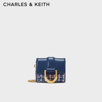 CHARLES&KEITH复古马蹄扣迷你Gabine零钱包小包女CK6-50840489 1个