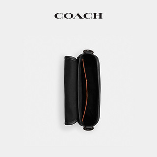 COACH/蔻驰男士经典标志CHARTER 18号翻盖斜挎包