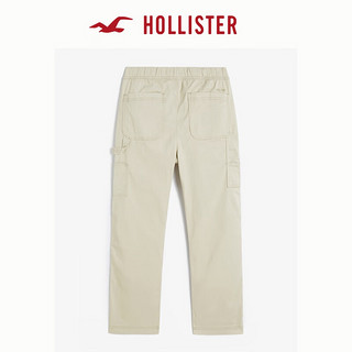 HOLLISTER24秋季百搭休闲直筒工装松紧腰休闲裤男 KI330-4085 卡其色 XS (170/70A)