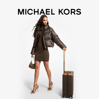 MICHAEL KORS 女士短款老花羽绒外套