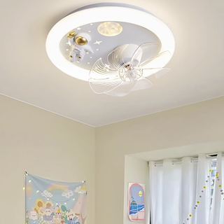  Lighting 雷士 NVC  星际系列 卧室风扇灯