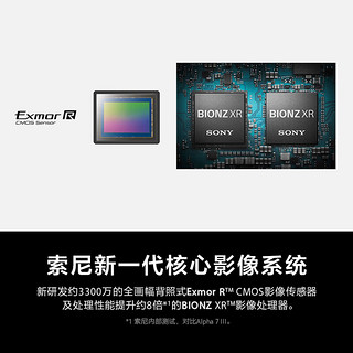 索尼（SONY）A7M4 ILCE-7M4 全画幅微单相机 约3300万有效像素 4K视频录制 7M4 索尼 a7m4 【配FE 55mm F1.8 ZA】人像街拍套装 入门套餐【备用品牌电池+充电器