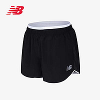 New Balance 女款运动梭织短裤休闲宽松短裤 WS21246-BK