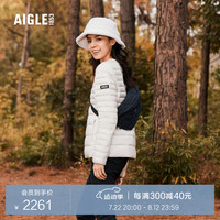 AIGLE【经典款】艾高秋冬款女士户外休闲时尚短款轻量鹅绒羽绒服 AF912