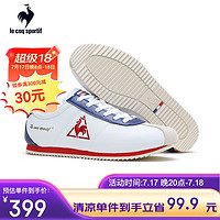 乐卡克（Le coq sportif）法国公鸡休闲鞋阿甘鞋小白鞋男鞋运动鞋款 37(230mm) 