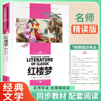 红楼梦 课外阅读书籍学校老师必读世界经典文学名青少年儿童读物 学校老师书目