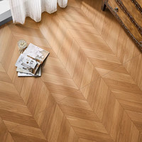 陶木然瓷砖卧室法式原木色仿实木纹鱼骨纹瓷砖地砖600x1200客厅地板砖木纹砖 鱼骨木纹-YG01 600*1200 600x1200mm