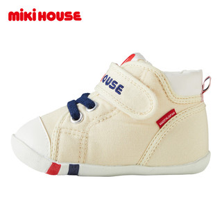 MIKIHOUSE【商场同款】抗菌抗病毒加工英伦风升级款新色系学步鞋儿童健康鞋