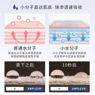 AMPLEUR亮肤化妆水修护焕白补水保湿滋润抗老透亮精华爽肤水120ml