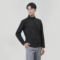 利郎官方开衫卫衣男简约休闲24秋季男士长袖T恤 深灰(23QTX3162Y) 165/84A