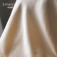 桑罗家纺真丝枕套单面重磅亲肤呵护睡眠旅行做床品SANGLUO 香槟色 均码（48cm*74cm）