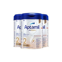 Aptamil 爱他美 德国白金版 婴幼儿奶粉 2段 800g*3罐