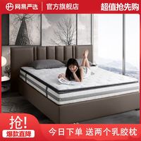 YANXUAN/网易严选 静音护脊 弹簧床垫 乳胶 椰棕