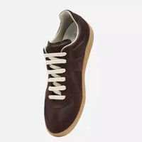 Maison Margiela 男士低帮休闲鞋 S58WS0109P1895 巧克力色 43