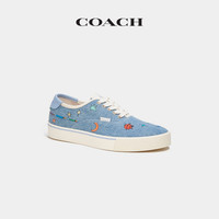 COACH/蔻驰男士COACH X OBSERVED BY US系带滑板运动鞋  丹宁色 蓝色/丹宁色 40