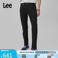 李 Lee商场同款24春夏新品726标准直脚黑色男牛仔裤LMB241726203-898 黑色