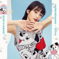 美特斯邦威马甲女春秋MTEE101忠狗甜蜜毛织外套