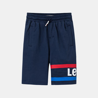 Levi's李维斯童装夏季时尚五分裤男童休闲裤运动裤纯棉透气短裤