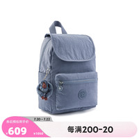 凯普林 kipling男女款2024休闲大容量旅行包电脑包双肩背包|EZRA系列 S-米粉色