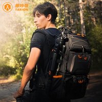 TARION 图玲珑摄影包专业单反相机包大容量多功能户外登山旅行双肩背包单肩佳能索尼相机收纳包内胆包
