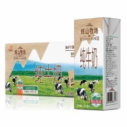 Huishan 辉山 牧场 辉山纯牛奶 200ml*24盒